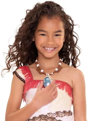Disney Moana 2 Moana's Necklace Magical Sea Shell Star Light-Up Necklace for Girls Role Play and Dress Up, Officially Licensed, Great Birthday & Holiday Gift