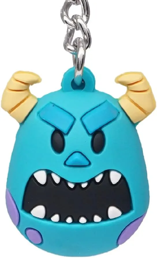 Disney Monsters Inc Sulley Emoji ICON Ball Keyring