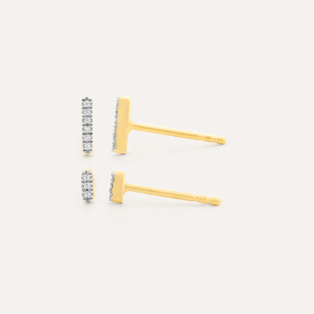 Double Bar Studs