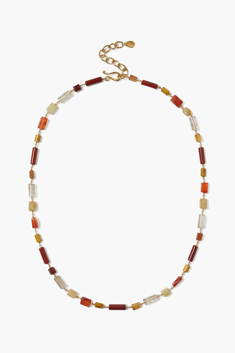 Eden Necklace Carnelian Mix