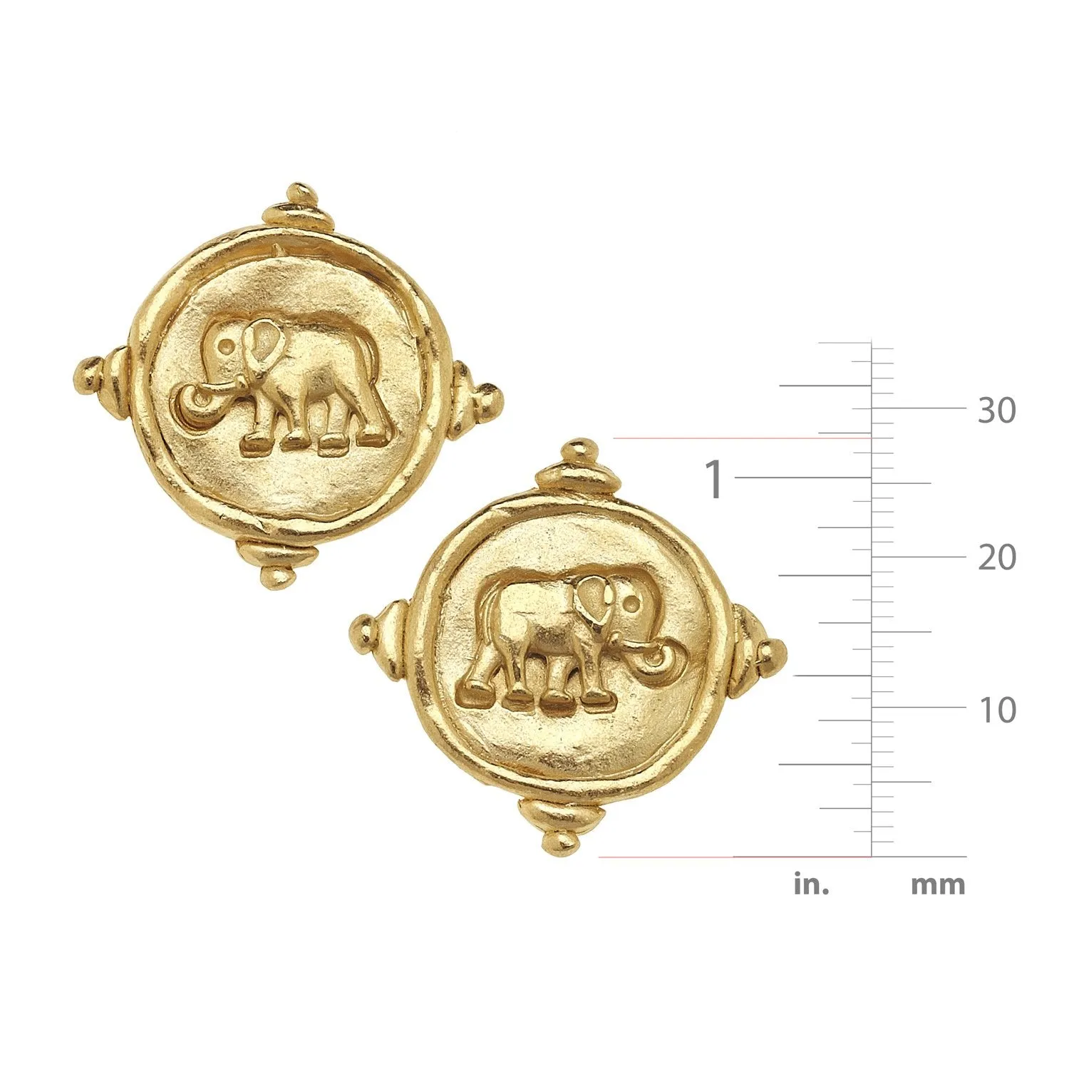 Elephant Elephant Clip Earring