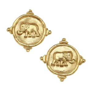 Elephant Elephant Clip Earring