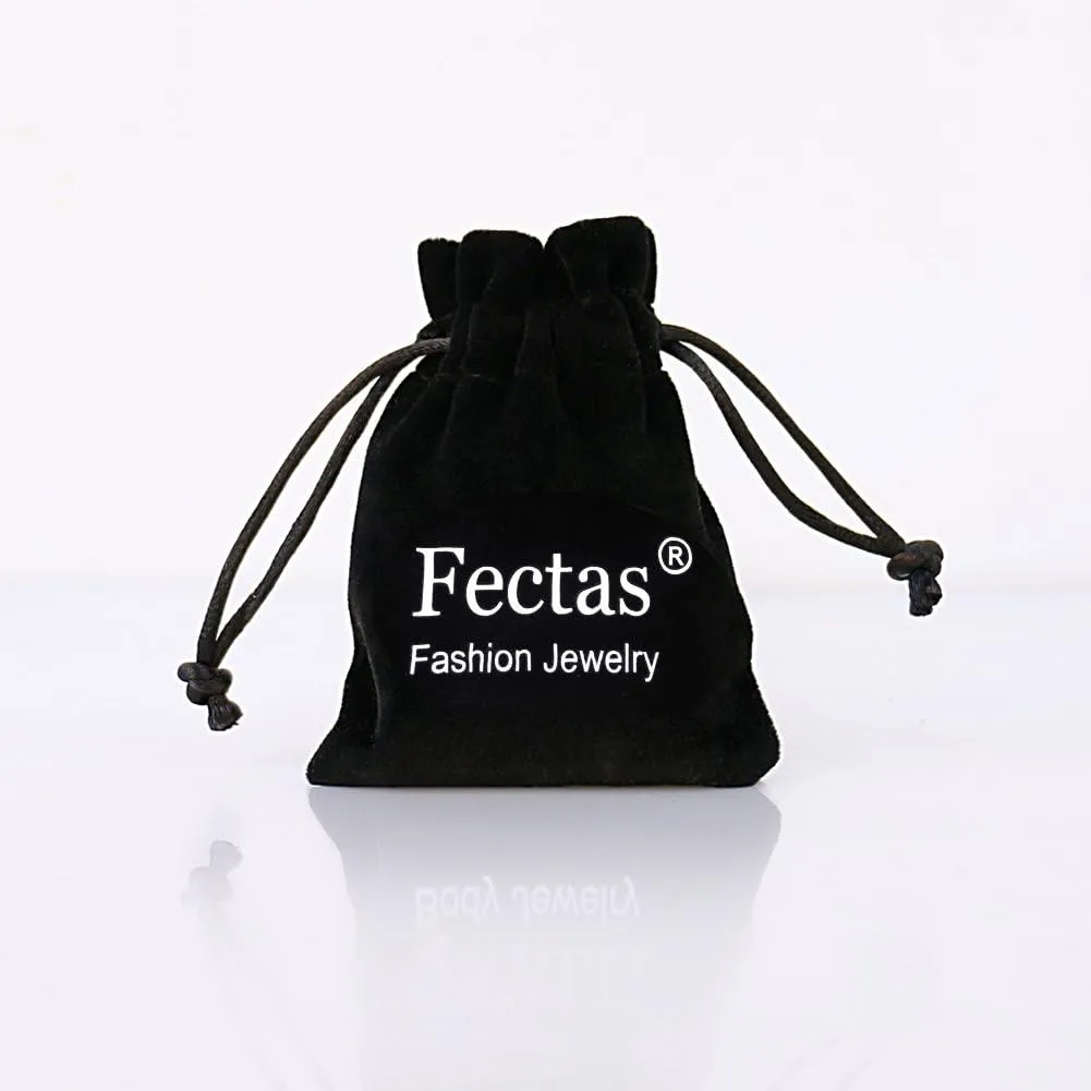 FECTAS 3mm CZ Top L Shape Nose Studs Ring 18G 20G Surgical Steel 1.5mm 2mm 2.5mm Clear CZ Silver for Women Men Nostril Piercing Jewerly