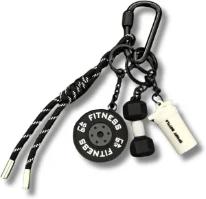 Fitness Keychain for Gym Lovers - Premium Gift for Fitness Enthusiasts