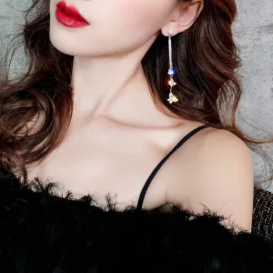 Fluttering Twinkling Butterfly Earrings