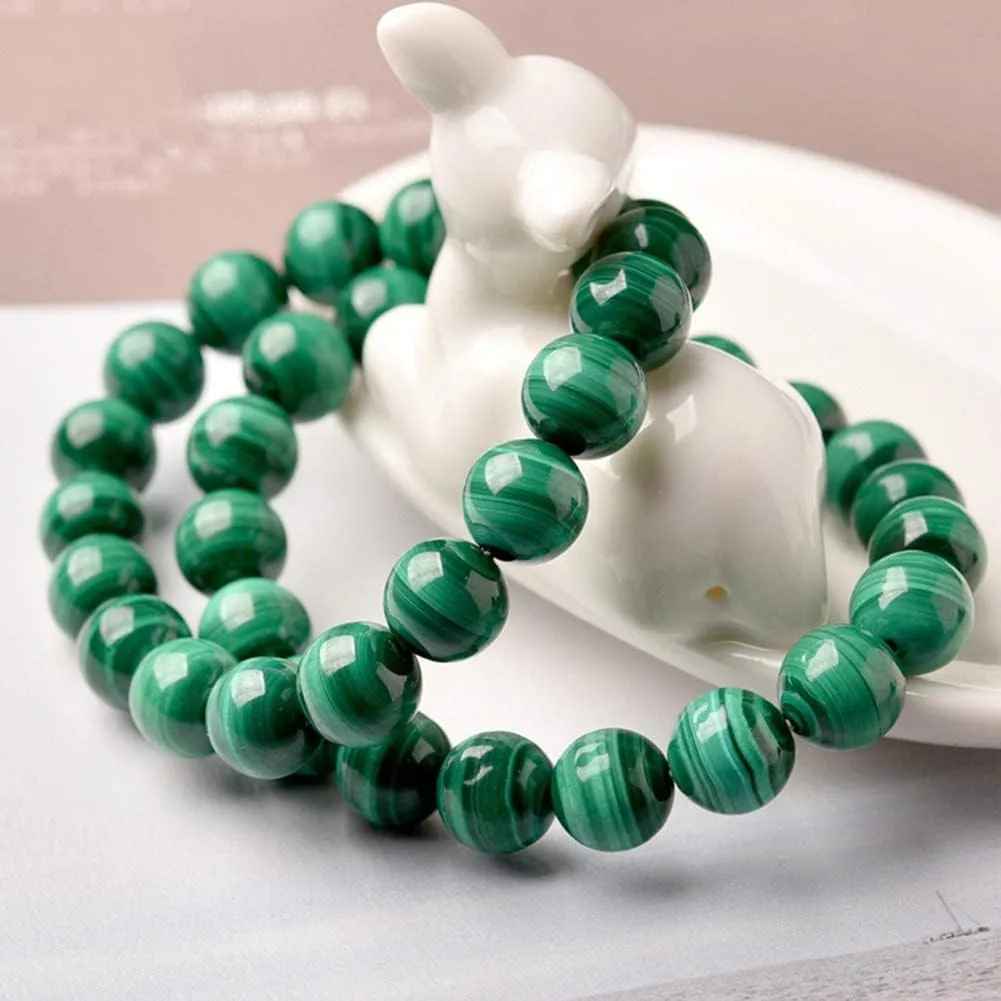 Fozhu Bracelets Set, Buddha Prayer Beads, Bracelet Jewelry, Meditation Prayer Buddha Bead Bracelet Necklace, Peacock Stone Bead Bracelet, Gemstone Energy Crystal Round Bead Couple Jewelry