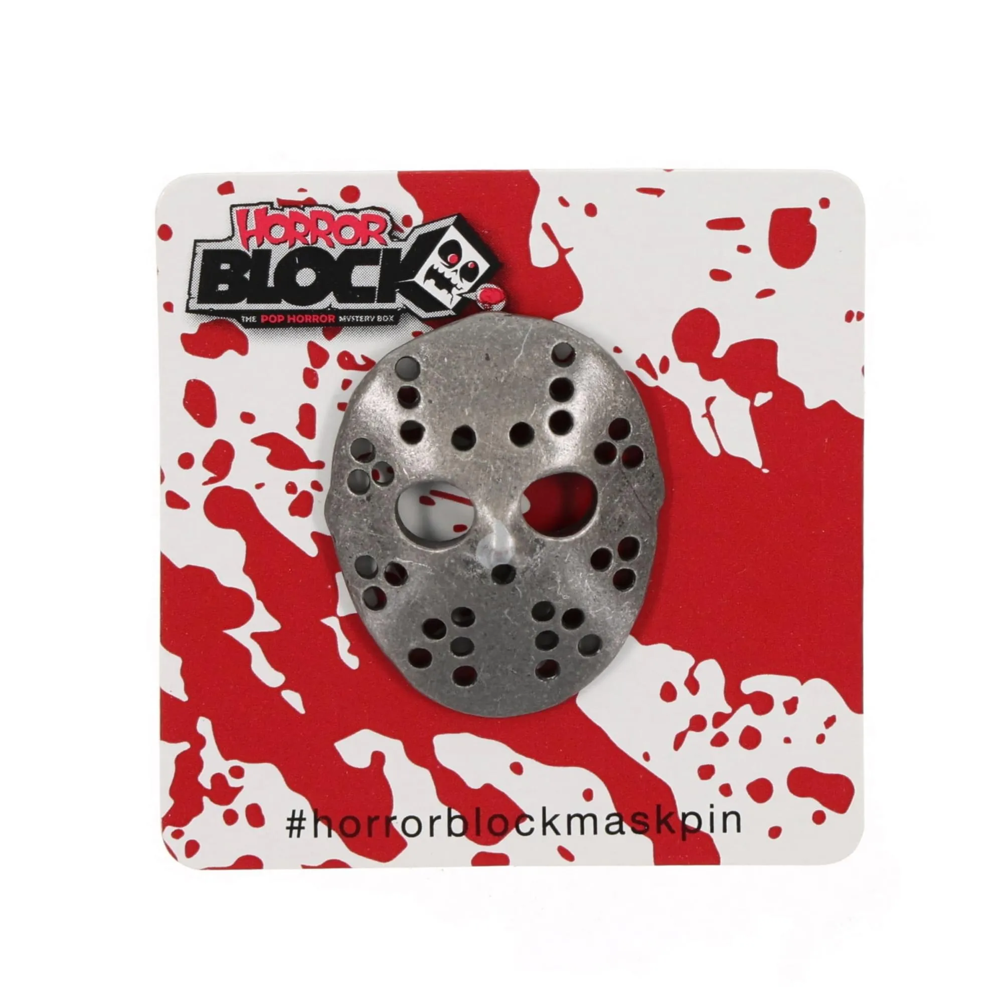 Friday the 13th Jason Voorhees Hockey Mask Pin
