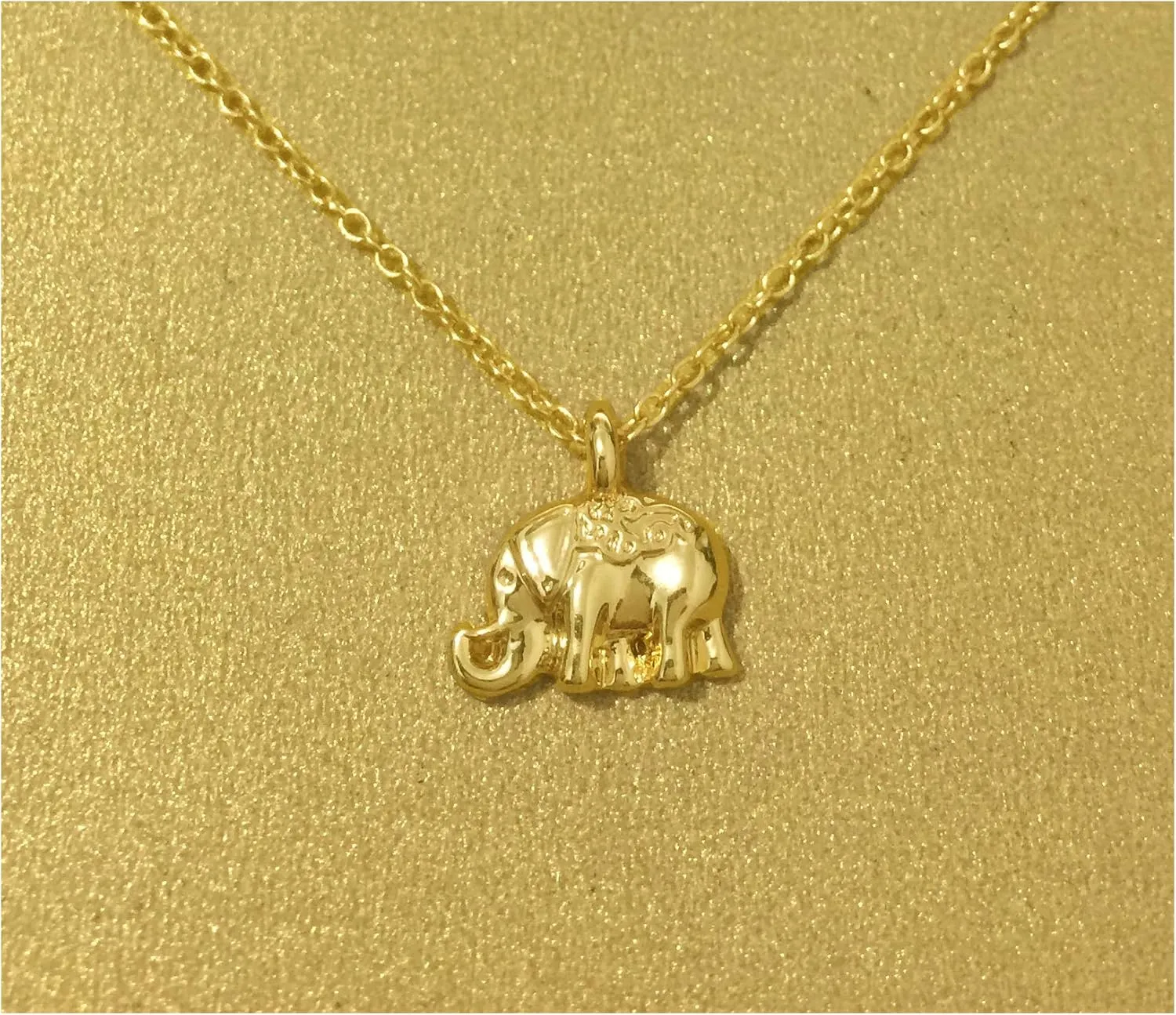 Friendship Clover Necklace Unicorn Good Luck Elephant Necklace with Message Card Gift Card (4pack)