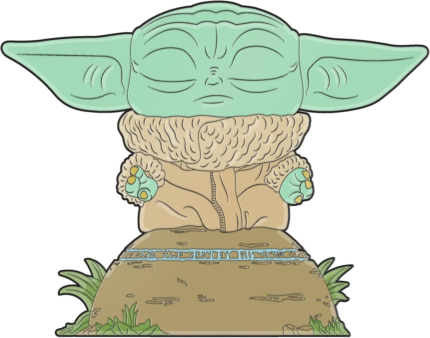 Funko Pop Collectible Enamel Pin - The Child - Star Wars: The Mandalorian Enamel Pins - Cute Collectable Novelty Brooch - for Backpacks & Bags - Gift Idea - Official Merchandise