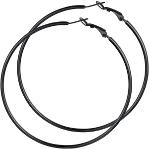 GoldChic Jewelry 1Pair/3 Pairs Classic Medium/Big Round Loop Hoop Earrings, Lightweight Hoop Earrings in Gold/Black/Silver Tone for Women Hypoallergenic Earrings (20/30/40/50/60/70/80/100mm)