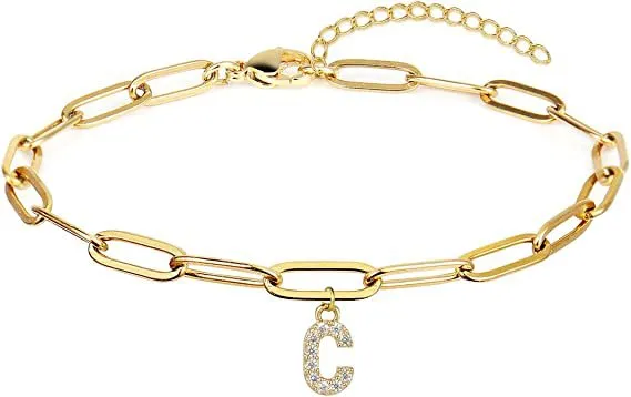 Golden Letter Bracelet