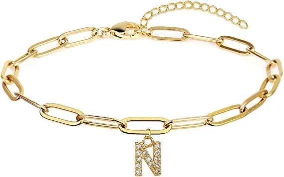 Golden Letter Bracelet