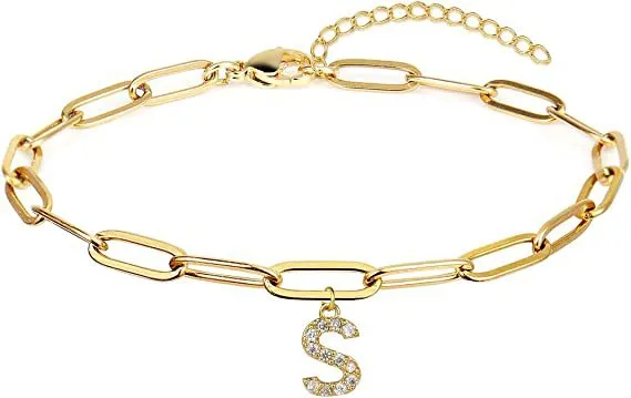 Golden Letter Bracelet