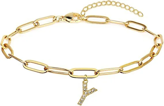 Golden Letter Bracelet