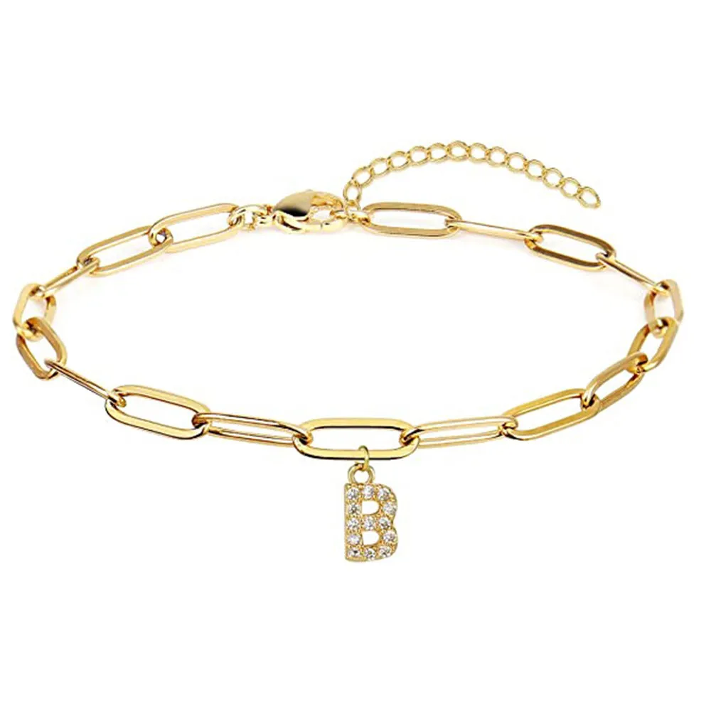 Golden Letter Bracelet