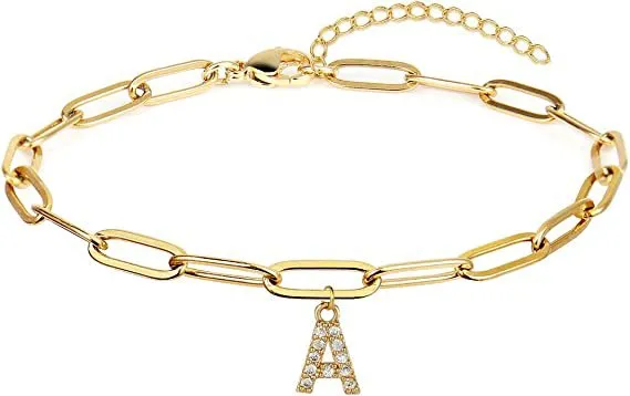 Golden Letter Bracelet