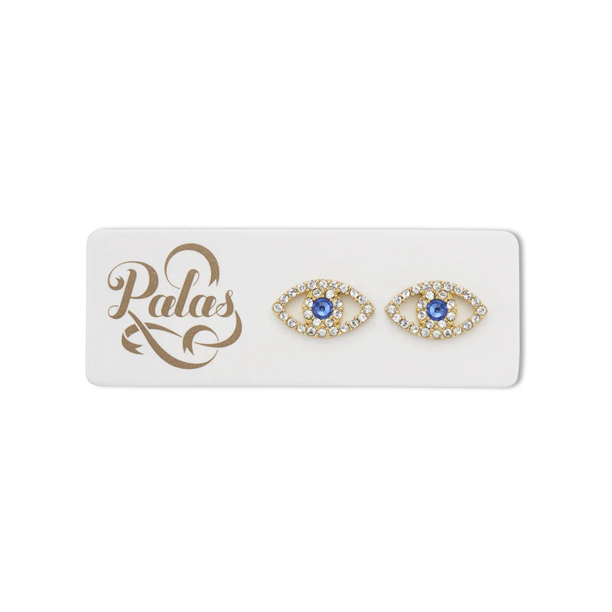 GOLDEN SOUL EVIL EYE EARRINGS