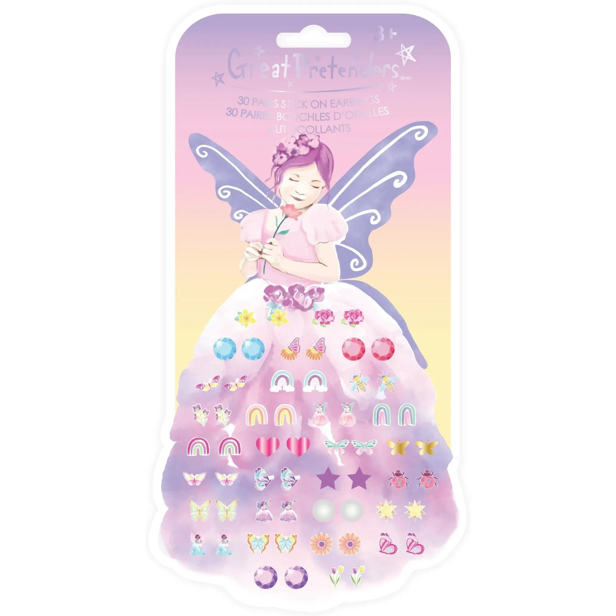 Great Pretenders Butterfly Fairy Triana Sticker Earrings