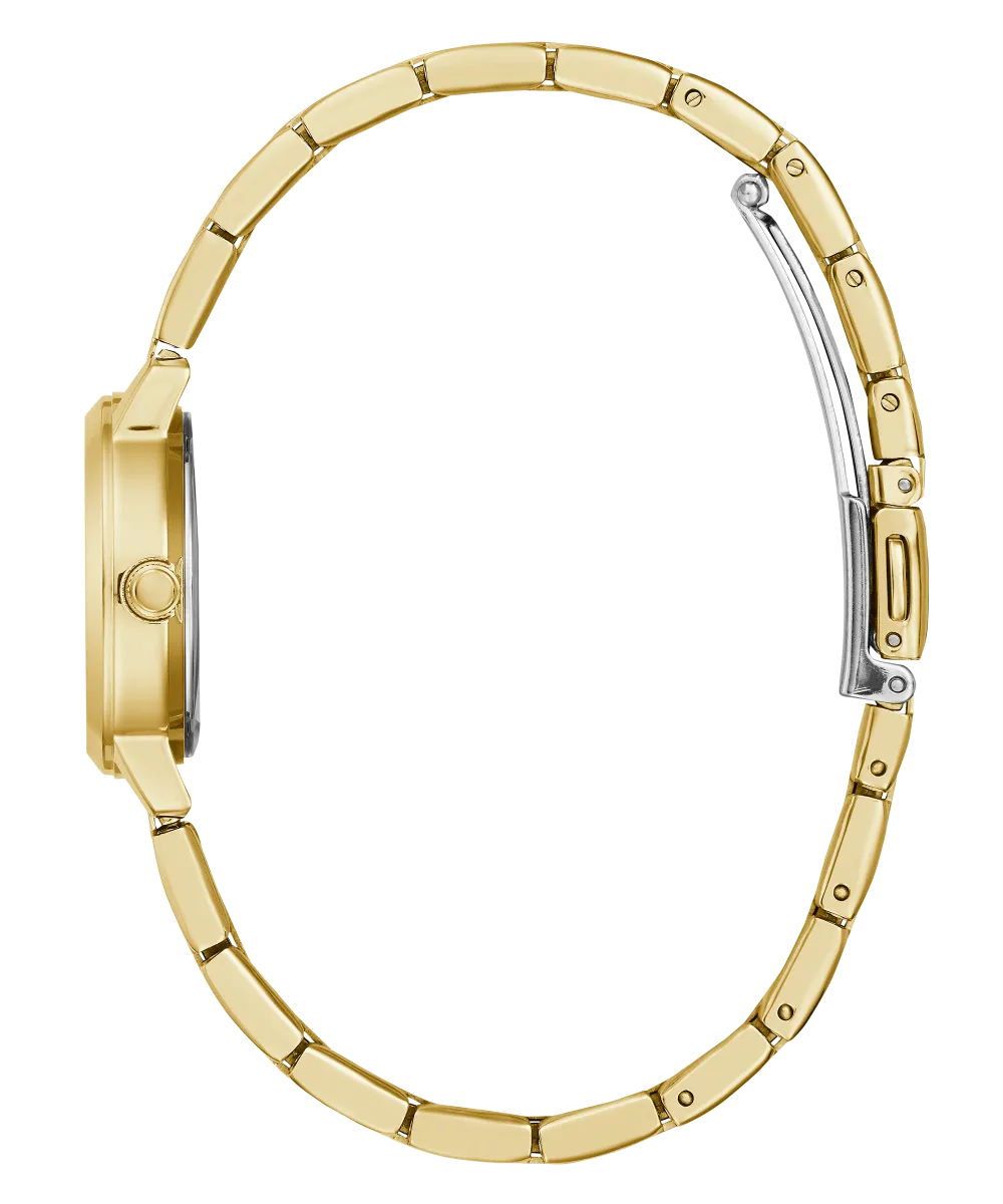 GUESS Ladies Gold Tone Analog Watch