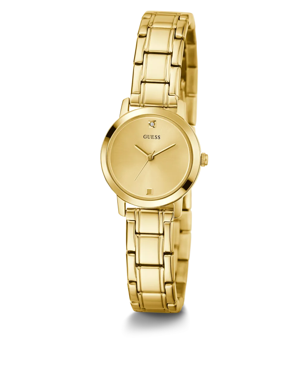 GUESS Ladies Gold Tone Analog Watch