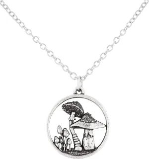 HAQUIL Mushroom Magical Necklace Mushroom Pendant Necklace Nature Mushroom Charm Creative Chain Mushroom Stuff Necklace Vintage Mushroom Necklace Jewelry Gifts For Women