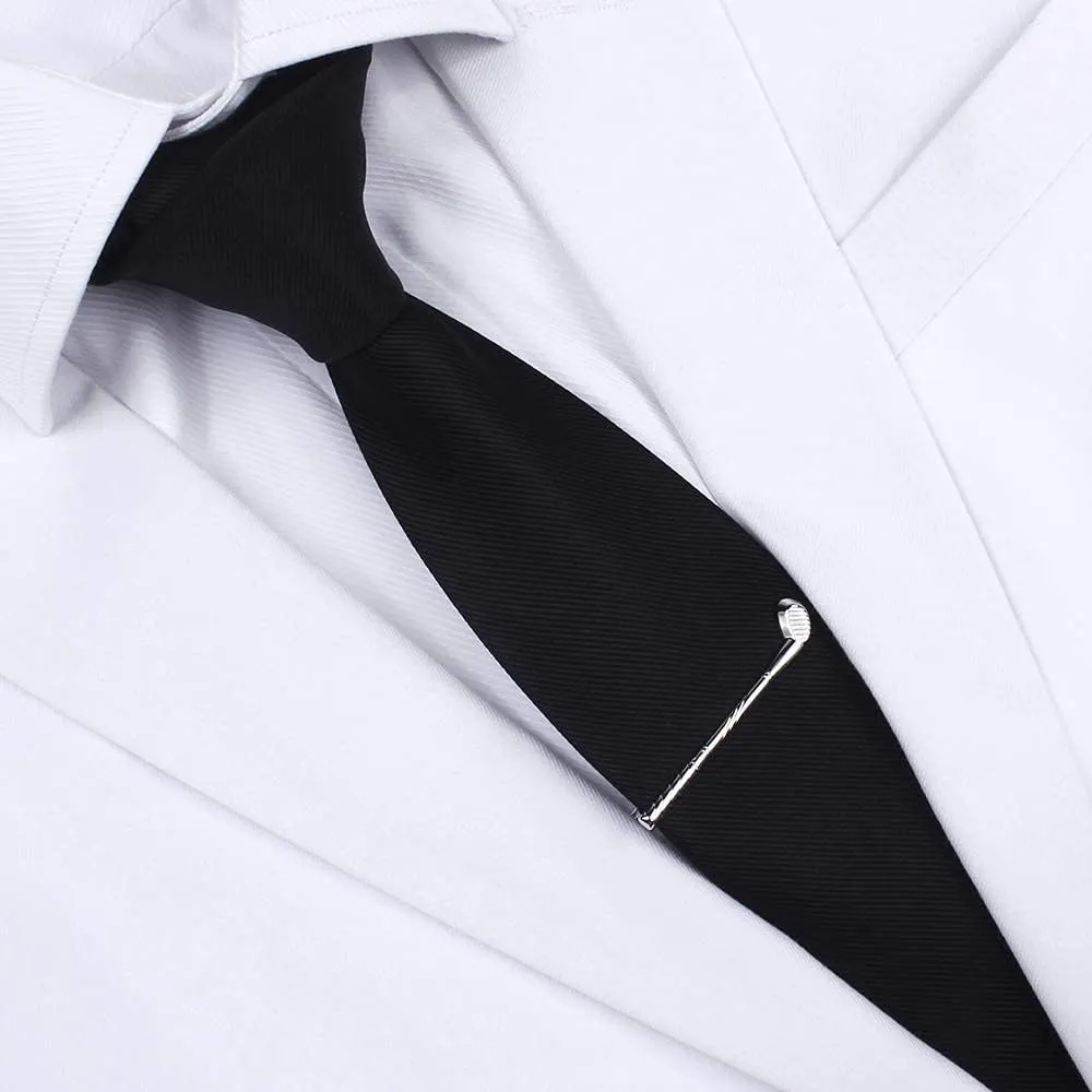 HAWSON 2 inch Tie Clip for Men-Novelty Sport Necktie Bar Clip,Tie Pin,Special Interesting Gift for Men