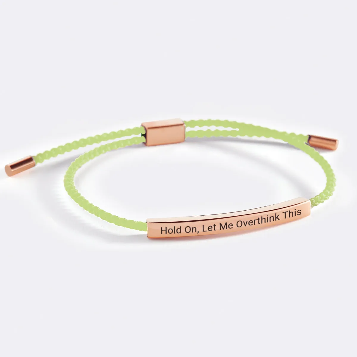 Hold On, Let Me Overthink This Inspire Bracelet