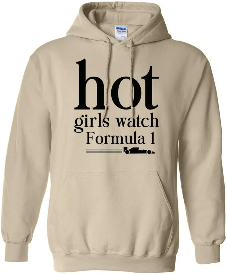 Hot Girls Watch Formula 1 Hoodie Sweatshirt Unisex