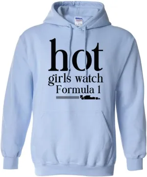 Hot Girls Watch Formula 1 Hoodie Sweatshirt Unisex