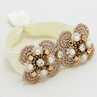 iLLASPARKZ Clover Lace Hair Band/ Bracelet