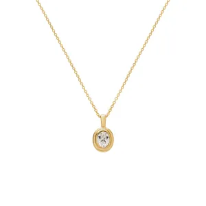 Ingrid Necklace - Crystal