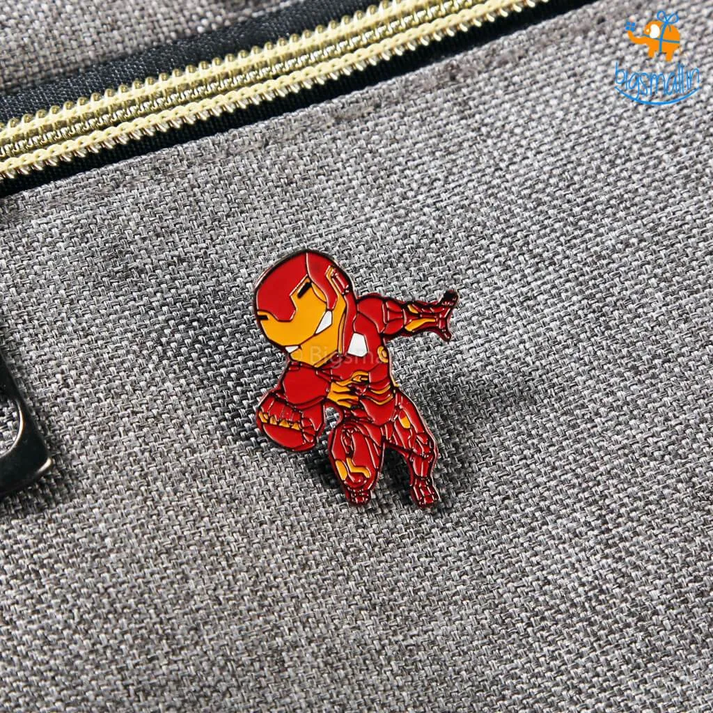 Iron Man Metallic Lapel Pin