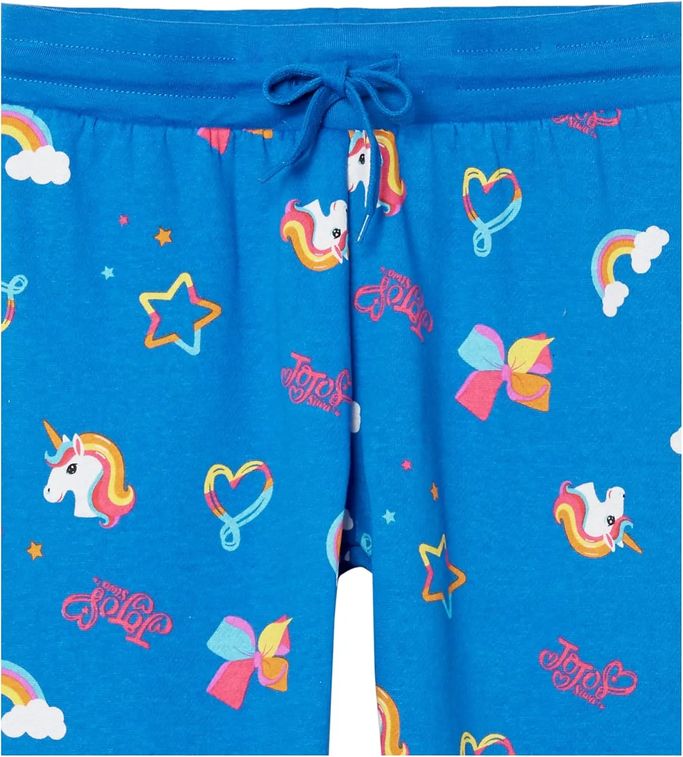 JoJo Siwa Jogger All Over Print Sweatpants-Girls 4-16-Rainbow & Unicorns