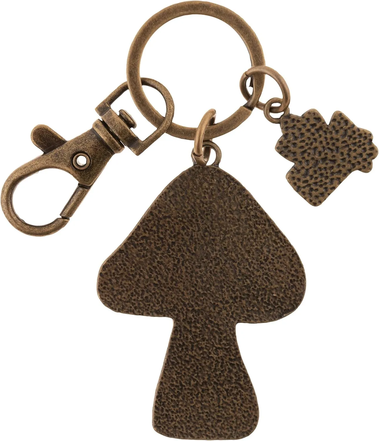 Karma Gifts, Womens Enamel Keychains, Mushroom 2x2.75