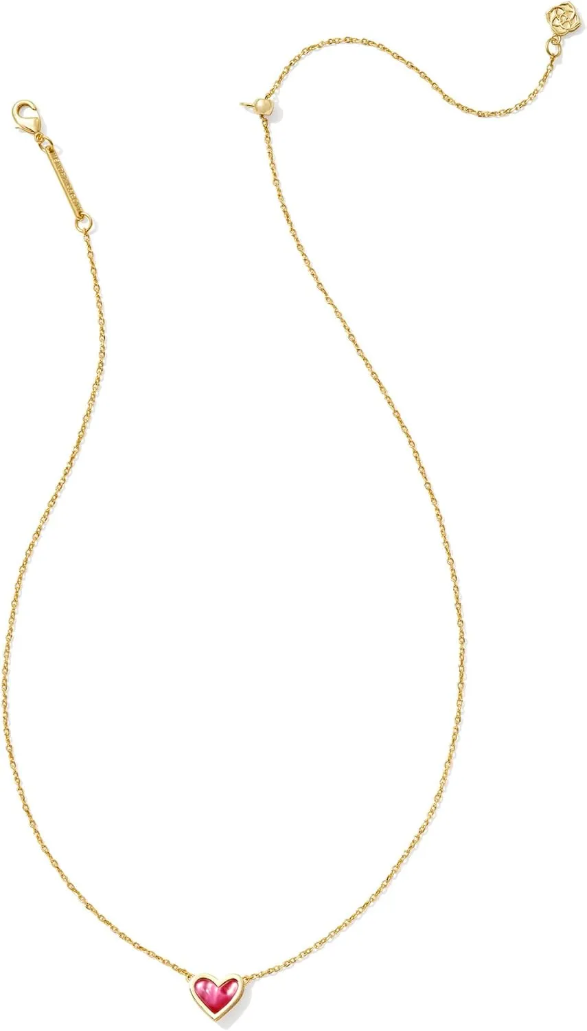 Kendra Scott Framed Ari Heart Pendant Necklace, Fashion Jewelry for Women