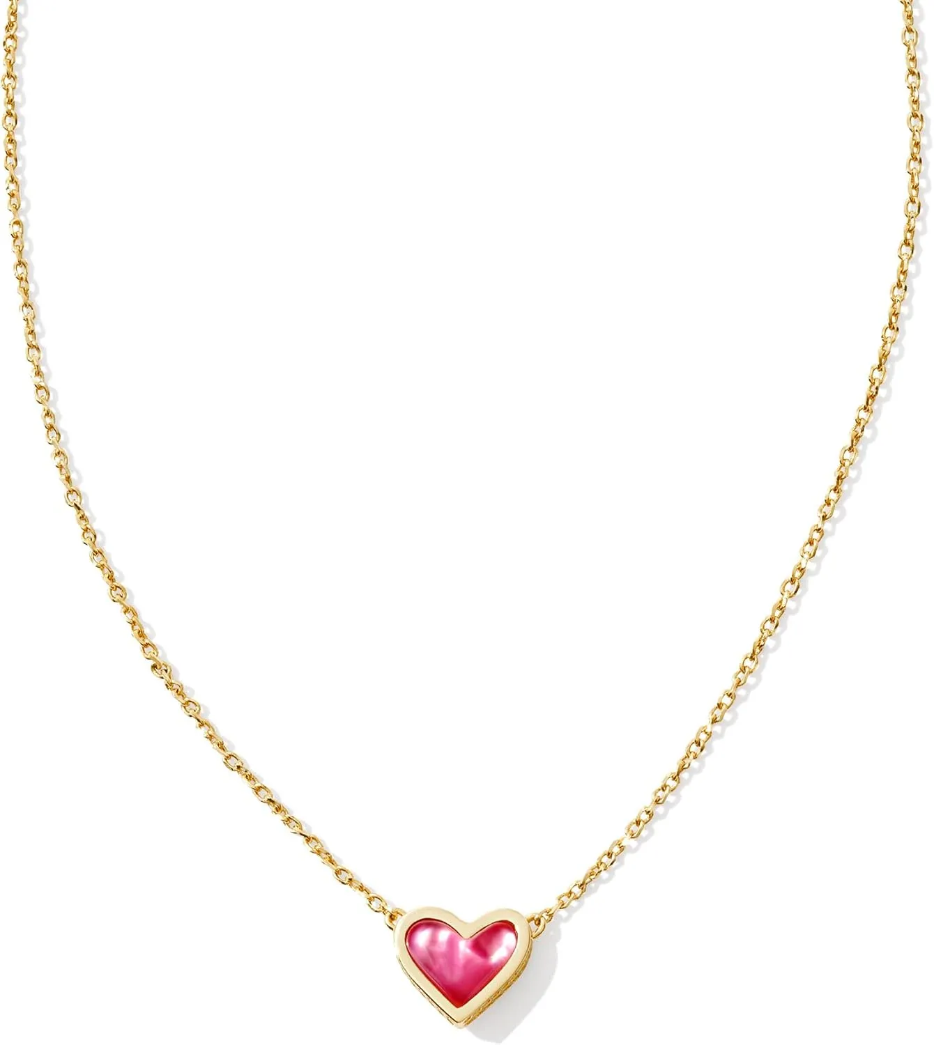 Kendra Scott Framed Ari Heart Pendant Necklace, Fashion Jewelry for Women