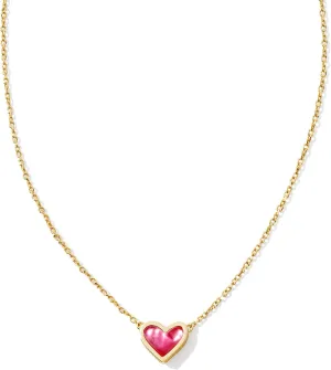 Kendra Scott Framed Ari Heart Pendant Necklace, Fashion Jewelry for Women