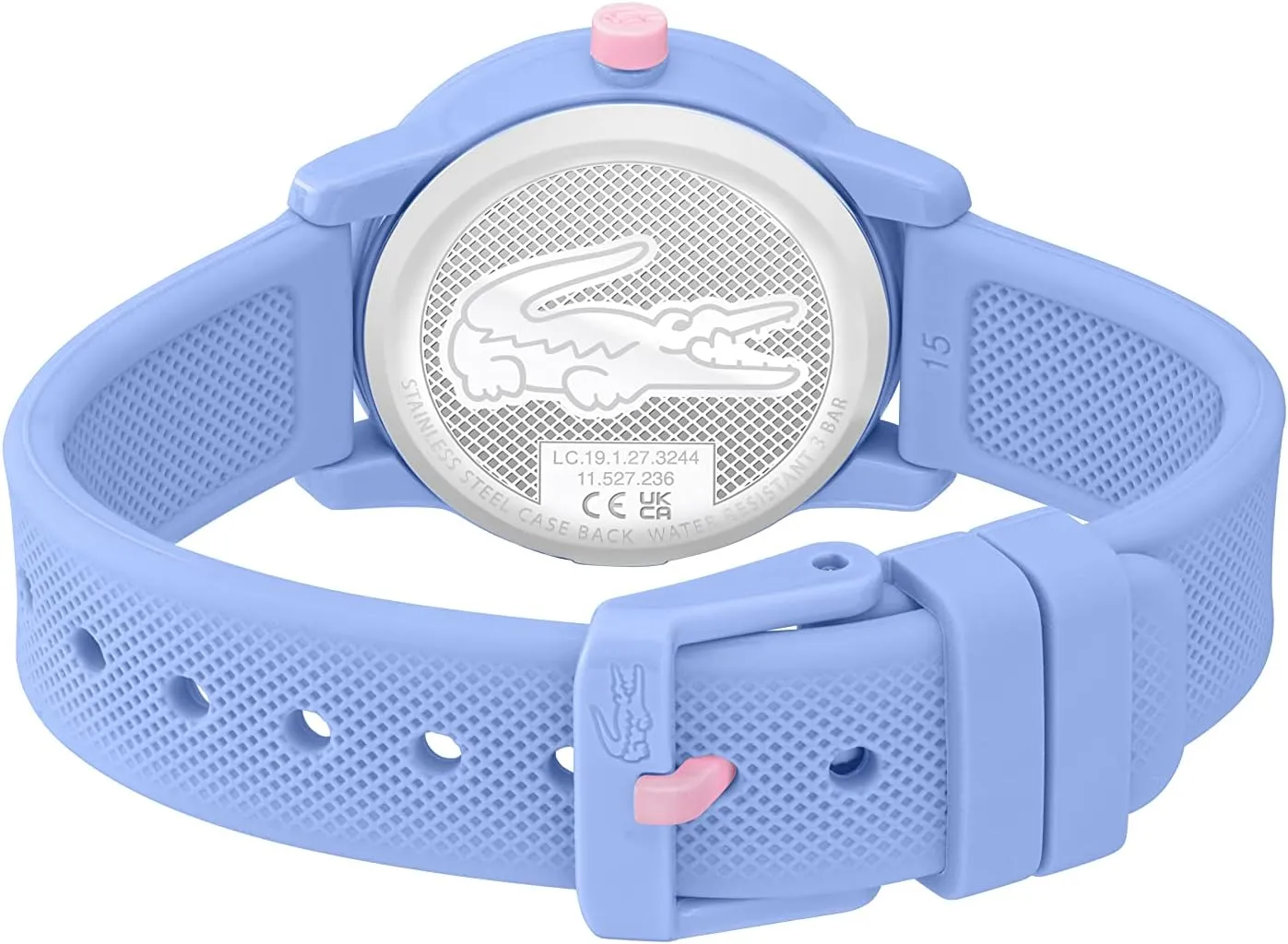 Lacoste L.12.12 Kids' 3H Quartz Watch - Childrens Timepiece - Water Resistant up-to 5ATM/50 Meters - 33MM