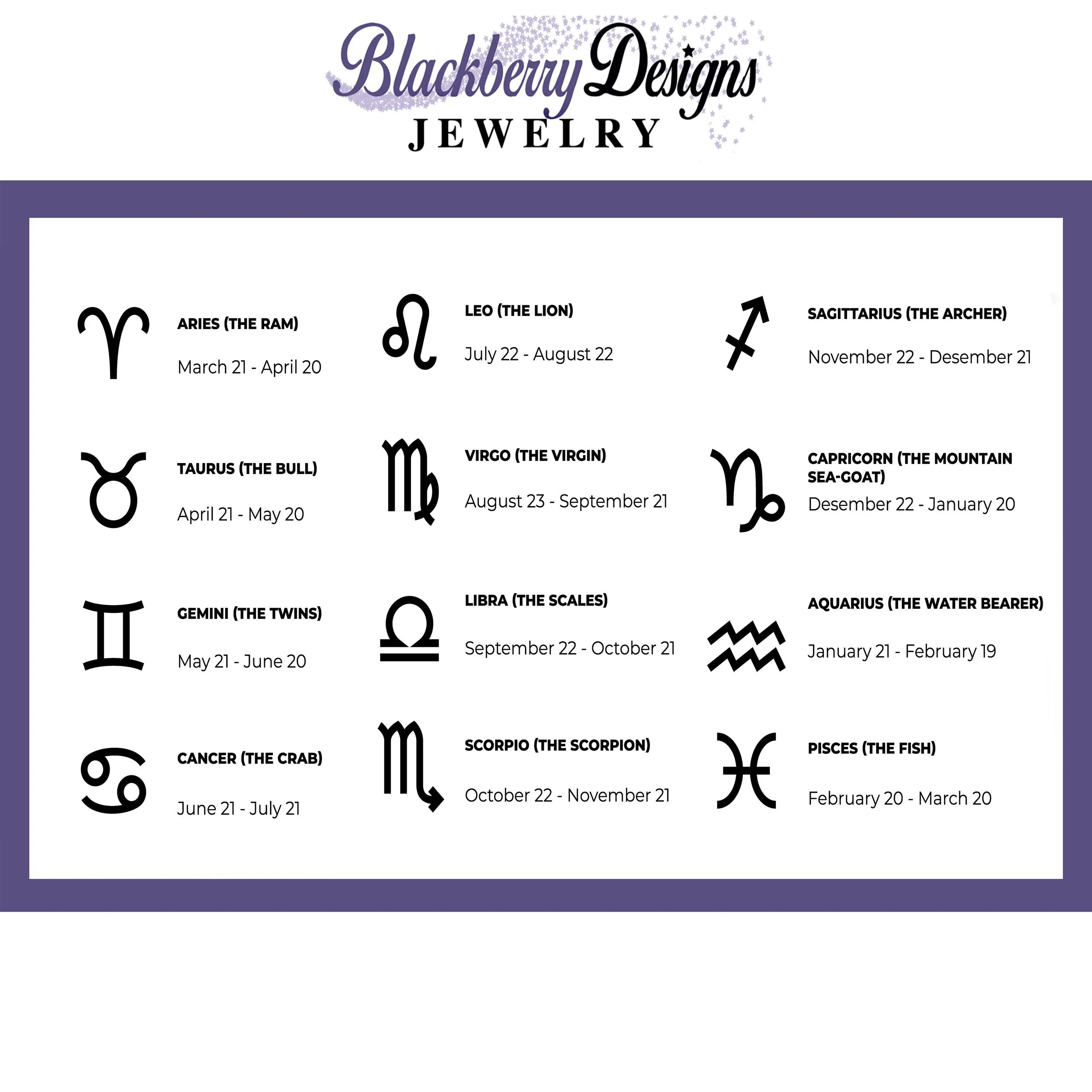 Libra Horoscope Gemstone Earrings