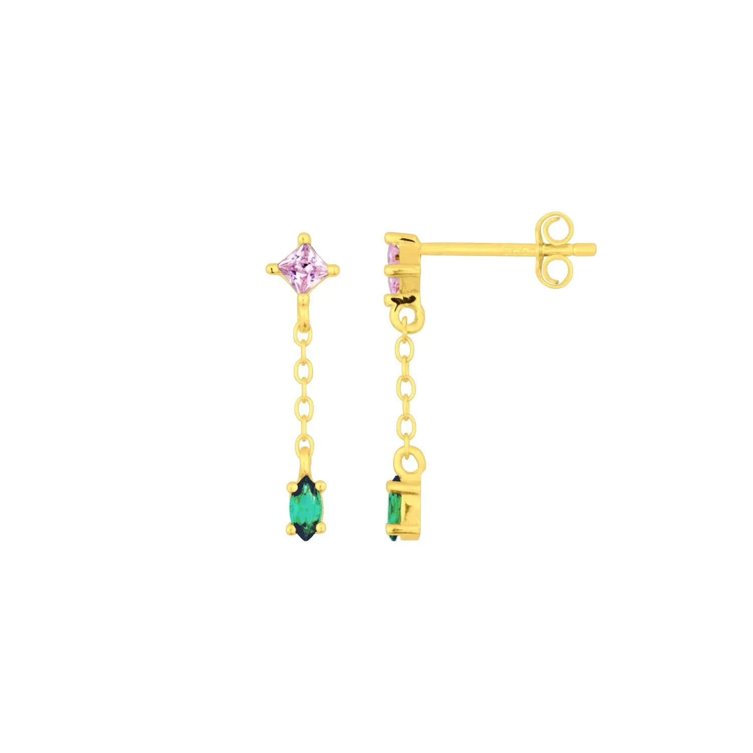 Loren Studs - Gold