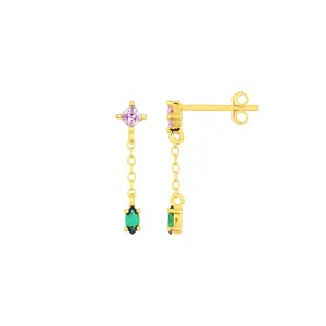 Loren Studs - Gold