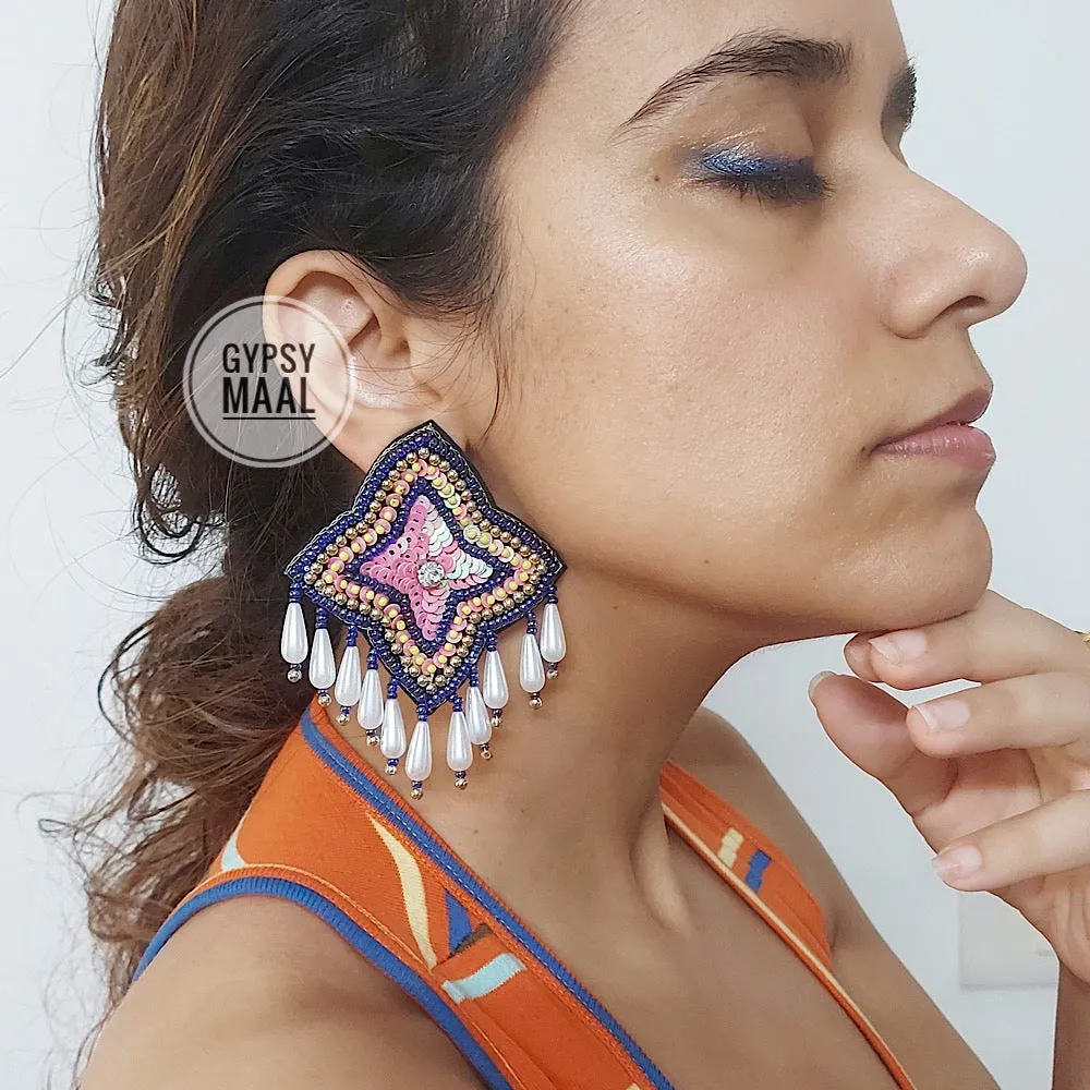 Magical Blue Dust Earrings