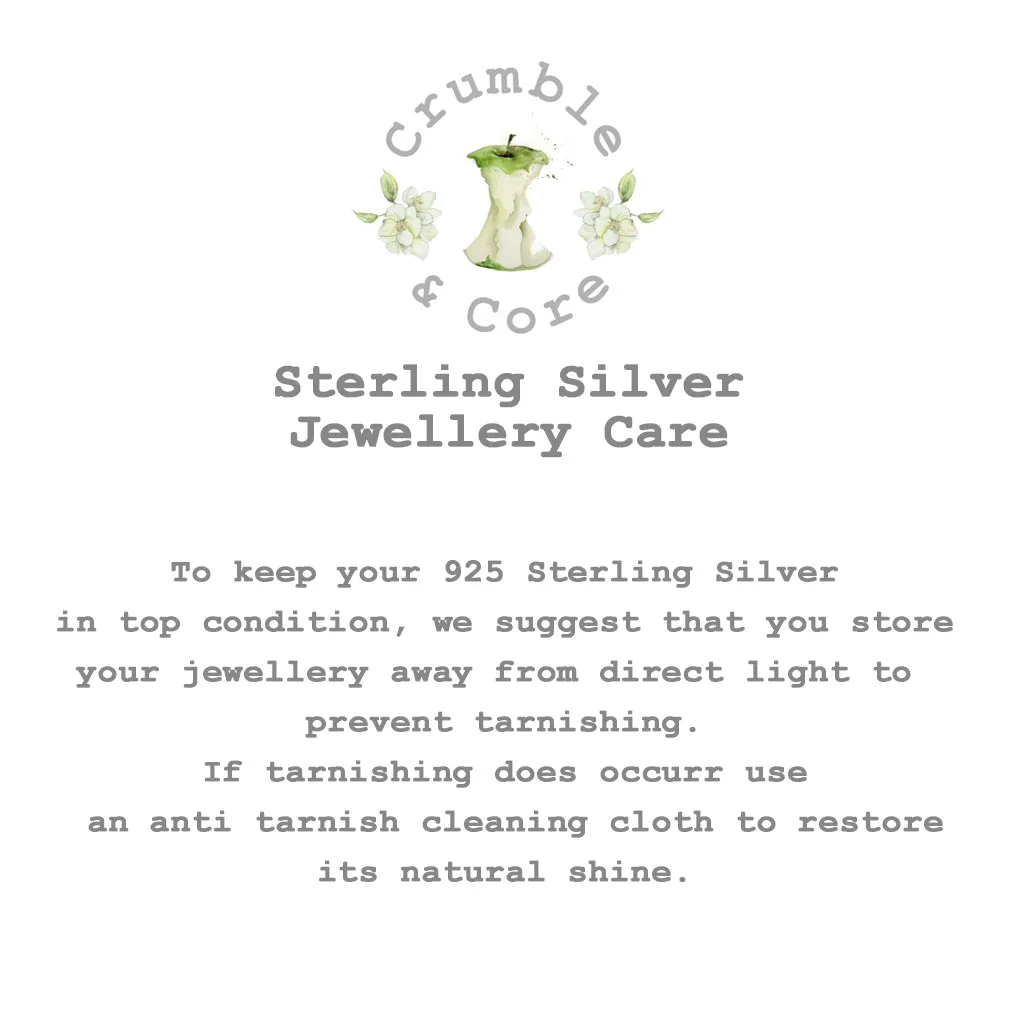 Magical Fairy Sterling Silver Stud Earrings - Boxed Gift Card Included