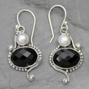Magical Moons Sterling Silver Earrings