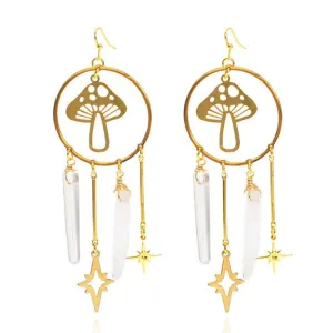 Magical Mushroom Earrings