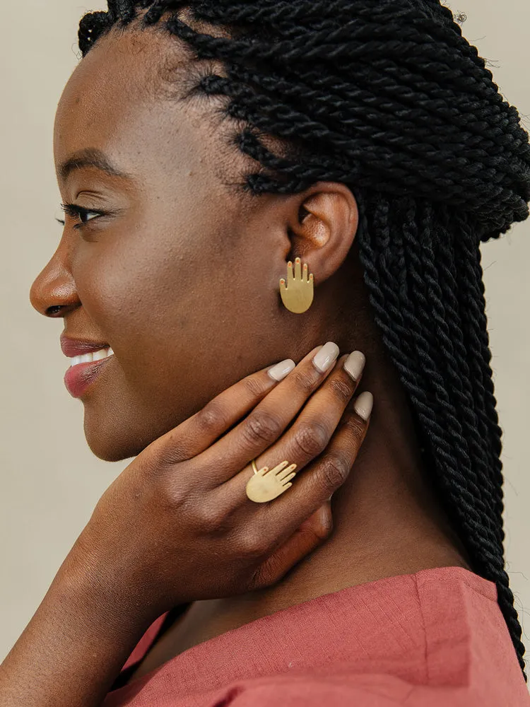 Mani Studs - Gold