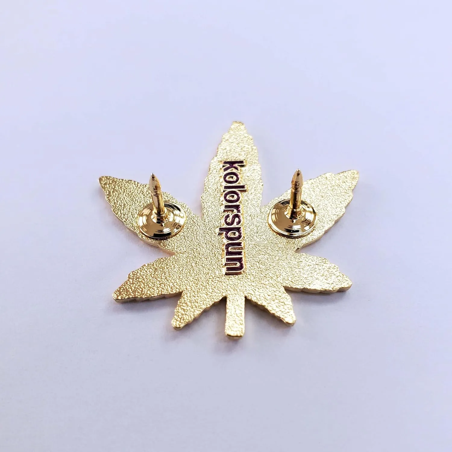 Marijuana Leaf Enamel Lapel Pin