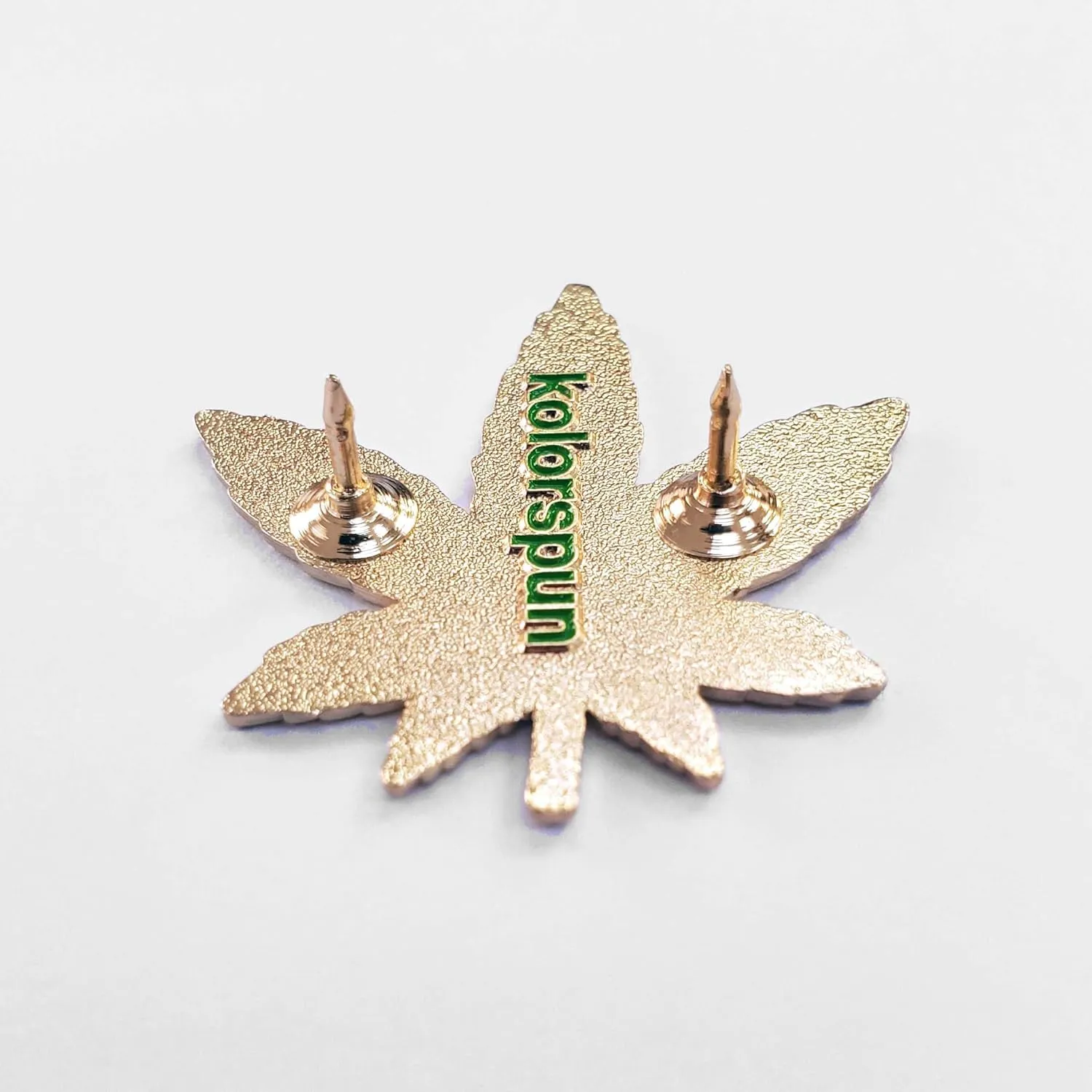 Marijuana Leaf Enamel Lapel Pin