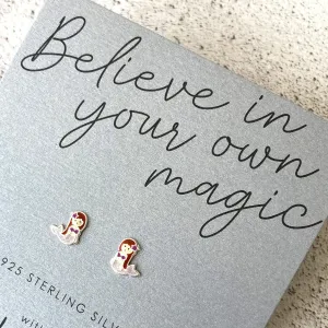 Mermaid Sterling Silver Earrings