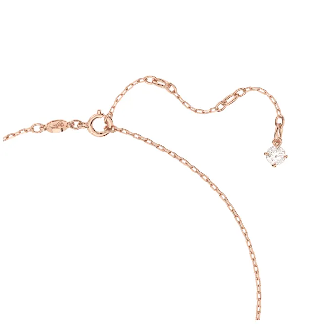 Millenia Octagon Cut Purple Rose Gold-tone Plated Necklace 5640291